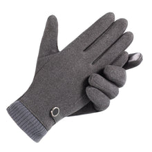 Load image into Gallery viewer, Outdoor Riding Rabbit Fur Velvet Sports Cycling Touch Screen Fashion Gloves