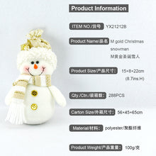 Load image into Gallery viewer, Christmas Dwarf Doll Supplies Old Man Snowman Doll Decorative Products Ornaments