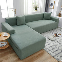 Load image into Gallery viewer, Polar Fleece Sofa Cover All-Inclusive Stretch Pure Color Thickened Modern Simple Imperial Concubine Cover Seat Cover Lazy Combination