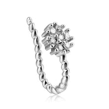 Load image into Gallery viewer, Piercing Jewelry Fashion Exquisite AA Zircon Heart-Shaped Nose Stud Nasal Splint Ear Clip Nose Ring