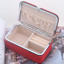 Load image into Gallery viewer, Jewelry Storage Box Portable Earrings Holders Case