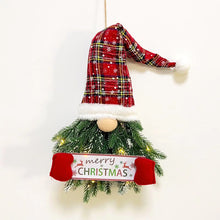 Load image into Gallery viewer, Christmas Decoration Supplies Garland Long Legs Faceless Elderly Pendant