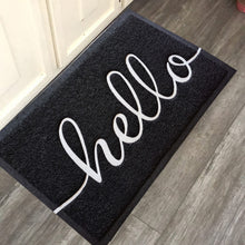 Load image into Gallery viewer, Hello Welcome Home Entry Door Mat Wire Loop Foot Mat Carpet Dust-Proof Mat