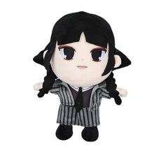Load image into Gallery viewer, Cross-Border Hot Selling Wednesday Addams Doll Wednesday Adams Episode Peripheral Plush Toy