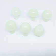 Load image into Gallery viewer, 5PCs Natural Crystal Agate Mushroom 2cm Mini Small Mushroom Crystal Crafts Micro Landscape Ornaments Decorations