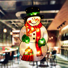 Load image into Gallery viewer, LED Wall Hanging Suction Lamp Christmas Shop Window Decoration Lamp Holiday Scene Layout Ambience Light