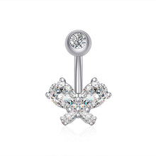 Load image into Gallery viewer, Zircon Navel Ring Navel Stud Piercing Jewelry for Women