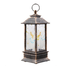 Load image into Gallery viewer, Christmas Storm Lantern Candlestick Lamp Small Night Lamp Elderly Snowman Decoration Small Night Lamp Christmas Decorations
