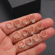 Load image into Gallery viewer, New Nose Ring Zircon Nose Stud Piercing Jewelry
