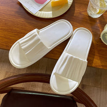 Load image into Gallery viewer, Slippers Soft Home Bathroom Durable Simple Style Wrinkle Sandals for Women