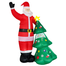 Load image into Gallery viewer, Christmas Inflatable Model Luminous Inflatable Tree Elderly Snowman Inflatable Model Courtyard Holiday Decoration Decoration Props