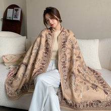 Load image into Gallery viewer, 2023 New Air-Conditioned Room Shawl Outer Match Winter Ethnic Style Artificial Cashmere Scarf Women