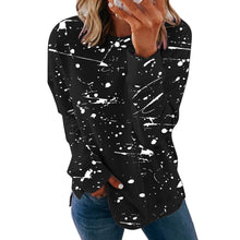 Load image into Gallery viewer, Women's Loose All-Matching Graffiti Printing Sweater