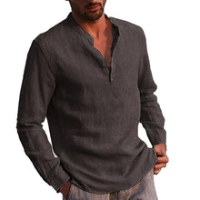 Load image into Gallery viewer, Men's Long-Sleeved Casual Shirt Hot Men's Top