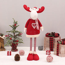 Load image into Gallery viewer, Christmas Decorations 72cm Retractable Santa Claus Snowman Elk Figurine Doll Scene Layout Ornaments