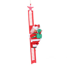 Load image into Gallery viewer, Red Ladder Rope Climbing Electric Music Climbing Ladder Christmas Gift Christmas Decorations Doll Ornaments
