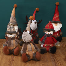 Load image into Gallery viewer, Santa Claus Doll Sitting Doll Window Decoration Christmas Elk Decoration Supplies Decoration Doll