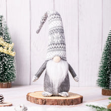 Load image into Gallery viewer, New Christmas Faceless Elderly Decoration Supplies Faceless Baby Doll European and American Style Wool Elderly Window Decoration