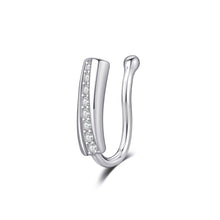 Load image into Gallery viewer, Zircon Nasal Splint Fake Nose Ring Piercing Jewelry