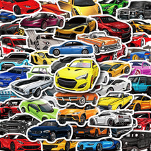 Load image into Gallery viewer, 50PCs Super Race Car Graffiti Stickers Modified Car Jdmracing Car Racing Cartoon Stickers