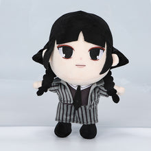 Load image into Gallery viewer, Cross-Border Hot Selling Wednesday Addams Doll Wednesday Adams Episode Peripheral Plush Toy