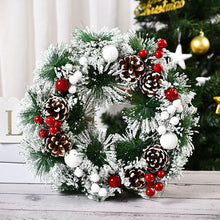 Load image into Gallery viewer, Christmas Decorations Wreath Wreath Window Layout Door Hanging Tengxian Venue Layout Christmas Wreath