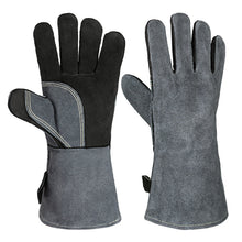 Load image into Gallery viewer, Heat-Resistant Gloves Aluminum Foil Microwave Oven Baking Insulation Fireplace Oven Gloves