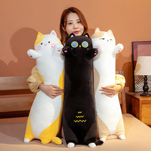 Load image into Gallery viewer, Long Pillow Plush Toy Doll Creative Gift Fat Cat Cute Bed Long Pillow