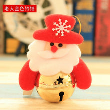 Load image into Gallery viewer, Christmas Decorations Christmas Tree Small Pendant Old Man Doll Holding Bell Christmas Holiday Decoration Supplies Small Gifts