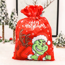 Load image into Gallery viewer, Large Spout Candy Bag Christmas Decorations Green Hair Monster Thief Gift Bag Children's Gift