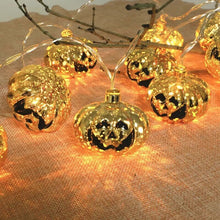 Load image into Gallery viewer, LED Pumpkin Blow Molding Pumpkin Lighting Chain Easter Bar Layout Haunted House Pendant Ornament Colored Lights