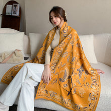 Load image into Gallery viewer, 2023 New Air-Conditioned Room Shawl Outer Match Winter Ethnic Style Artificial Cashmere Scarf Women
