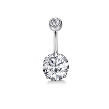 Load image into Gallery viewer, Short 5-Piece Puncture Stainless Steel Navel Stud Suit