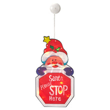 Load image into Gallery viewer, LED Wall Hanging Suction Lamp Christmas Shop Window Decoration Lamp Holiday Scene Layout Ambience Light