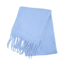 Load image into Gallery viewer, Pure Color Thickened Lengthened Scarf for Women 2023 Autumn and Winter New Korean Style Winter Student Versatile Shawl Scarf Pink