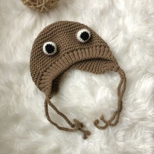 Load image into Gallery viewer, Funny Cartoon Frog Woolen Cap Female Sweet Cute Earmuff Funny Funny Headgear