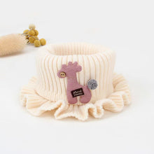Load image into Gallery viewer, Autumn and Winter Wool Deer Scarf Cute Men's and Women's Baby Cartoon Neck Protection Children's Knitted