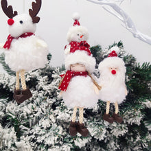Load image into Gallery viewer, 2PCS Christmas Doll Pendant Santa Claus Small Ornaments Christmas Decorations Christmas Gift and Ornament