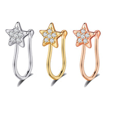 Load image into Gallery viewer, Model Nasal Splint Nose Stud Piercing Jewelry