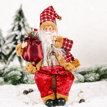 Load image into Gallery viewer, Christmas Decoration Station Santa Doll Decoration Santa Claus Standing Ornament Doll