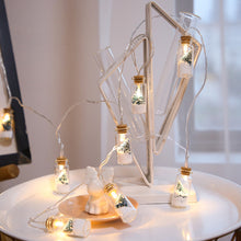 Load image into Gallery viewer, Wishing Bottle LED Christmas Tree Lamp String Copper Wire Battery Box Home Decoration