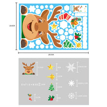 Load image into Gallery viewer, Christmas Decorations Glass Electrostatic Sticker Christmas Party Decoration Snowflake Window Stickers Christmas Hanging Ball Bell Stickers
