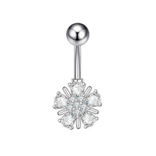 Load image into Gallery viewer, Zircon Navel Ring Navel Stud Piercing Jewelry for Women