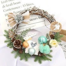 Load image into Gallery viewer, Christmas Decorations Wreath Wreath Window Layout Door Hanging Tengxian Venue Layout Christmas Wreath