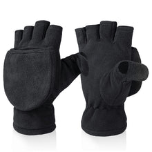 Load image into Gallery viewer, Gloves Autumn and Winter Men and Women Playing Games Eating Chicken Flip Open Finger Photo Gloves