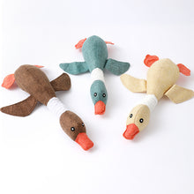 Load image into Gallery viewer, Sounding Denim Linen Goose 31cm Artificial Dog Dog Toy Big Yan Nanfei Pet Toy
