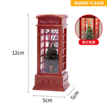 Load image into Gallery viewer, Christmas Luminous Interior Water Small Wind Lamp Desktop Decoration Christmas Tree