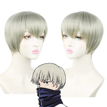 Load image into Gallery viewer, Manshu Back War Wig Five Wu Cos Wig Tiger Stick Youren Three Rounds Xia Cosplay Anime Simulation Scalp