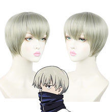 Load image into Gallery viewer, Manshu Back War Wig Five Wu Cos Wig Tiger Stick Youren Three Rounds Xia Cosplay Anime Simulation Scalp