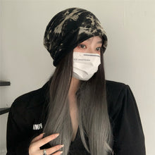 Load image into Gallery viewer, Thin Dark Tie Dye Bag Cap Cold Wind All-Matching Fashion